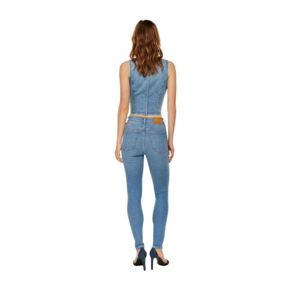 Denim Forum The Lola High Rise Skinny Size 28 - Picture 2 of 7